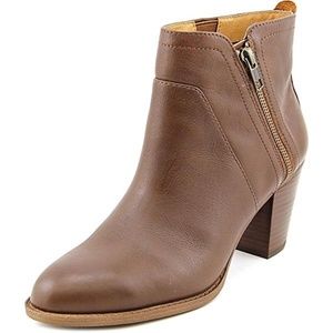 Sofft New Brown Leather Booties - new